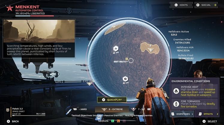 Helldivers 2: Galactic War Map and Major Orders Status Explained 